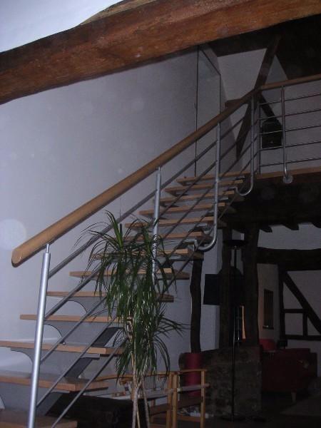 Rampe d'escalier