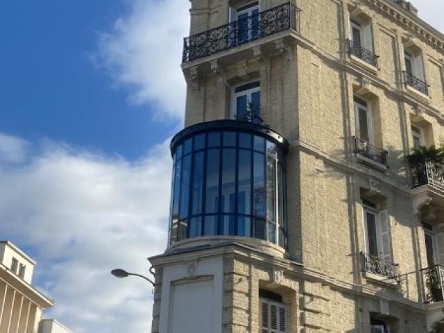 Rotonde classée par les Bâtiments de France, en plein centre ville du Havre