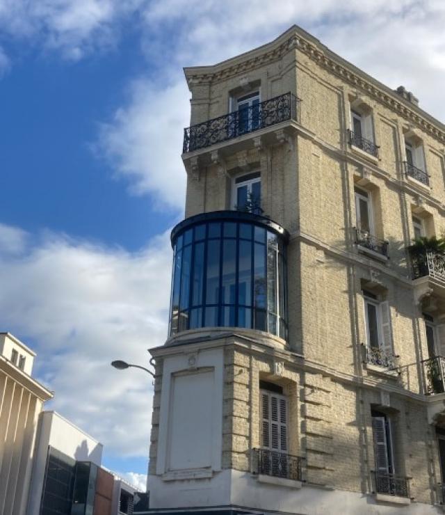 Rotonde classée par les Bâtiments de France, en plein centre ville du Havre