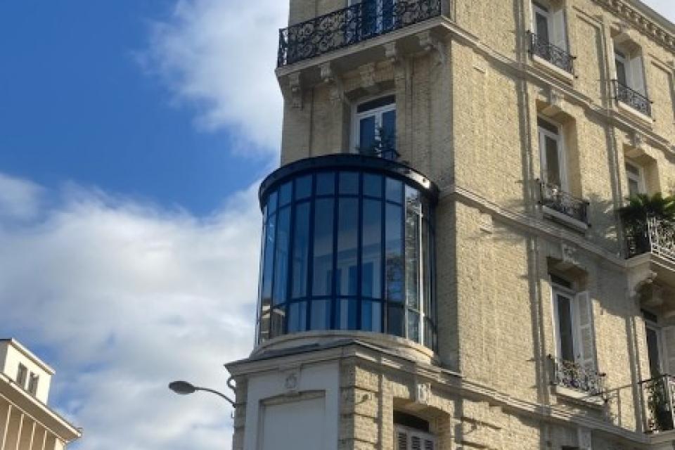 Rotonde classée par les Bâtiments de France, en plein centre ville du Havre